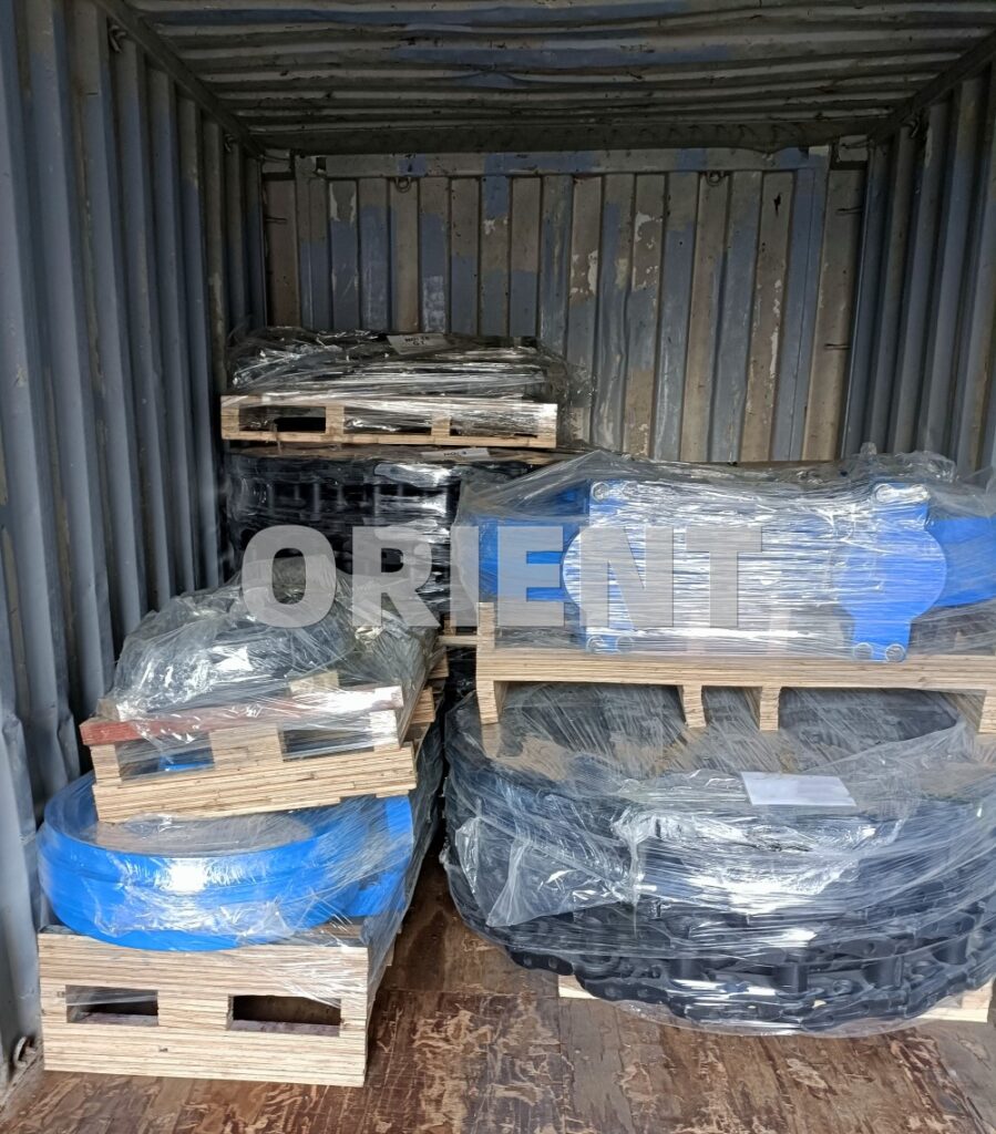 undercarriage parts shipment and delivery