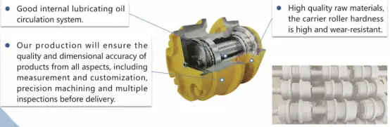 carrier roller ,top roller